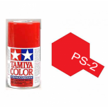 TINTA SPRAY RC PARA BOLHAS VERMELHO LATA 100ML TAMIYA PS-2